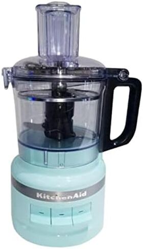 KitchenAid 7 Cup Food Processor Plus 3 speed Knead Chop Shred Slice Puree Empire Red (RENEWED) in Kuwait