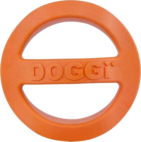 Van Ness Pets Doggi Catch and Carry Flying Disc Floating Dog Toy, Small, Orange in Saudi Arabia