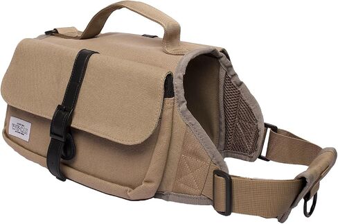 Dog Pack Hound Dog Saddle Bag Backpack for Travel Camping Hiking Medium & Large Dog with 6 Capacious Side Pockets in Saudi Arabia
