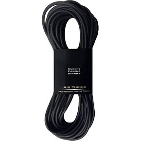 50-Foot Black Flexible Airline Tubing for Aquariums, Terrariums, Ponds, and Hydroponics