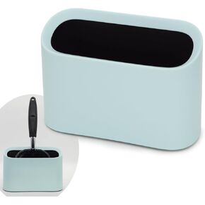 Universal Cat Litter Scoop Holder, Durable Kitten Scooper Caddy, Small Trash Can, Scoop Stand Works with Most Cat Litter Scoops (Litter Scoop Not Included)