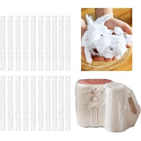20 PCS Kitchen Small Appliance Dust Covers,Disposable Thickened Plastic Dust Cover for Air Fryer,Blender, Oven, Coffee Maker,Pressure Cooker, Instant Pot (Medium)