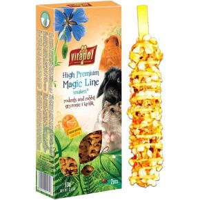 A&E Cage Co. Magic Line SmaKers Treat Sticks for Small Animals in Mandarin Orange Flavor