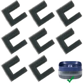 9 Pack Cat Water Fountain Foam Filters, Sponges Replacement for 135oz/4L Pet Fountain 118oz/3.5L Dog Drinking Fountain