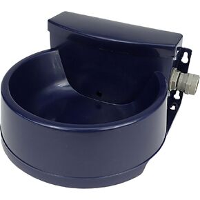 Coastal Pet Bergan Auto-Wata - Outdoor Dog & Cat Water Dispenser - Automatic Water Bowl for Pets - Made from Durable, BPA-Free Plastic - Self-Watering Cat & Dog Bowl - Navy, 48 Ounces