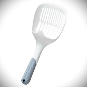 Cat Litter Shovel Pet Litter Scoop, White
