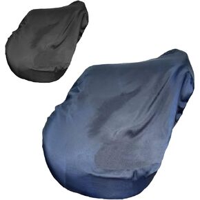 Derby All Purpose Nylon English Saddle Cover with Fleece Lining - Protects Saddles from Dust, Debris, and Damage
