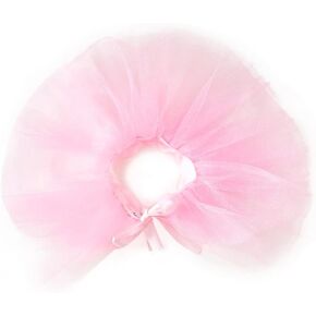 Pet Colorful Tutu Skirt Cute Birthday Dresses Costume Pet Supplies for Large Medium Small Dogs Cats Pink M