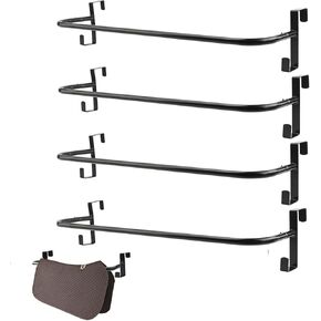 4Pcs Blanket Rack with Tack Rack,Portable Blanket Bar for Hanging Horse Blankets Pads Saddle Blankets,36 Inch