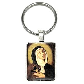 Saint Keychains (Saint Bernadette)