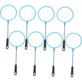 30pcs Brine Shrimp Fishing Net Fish Shrimp Skimming Net Handle Fishing Net Landing Nets for Saltwater Nylon Fishing Net Fish Tank Filter Fish Net Salvage Net Baby Mesh Plastic