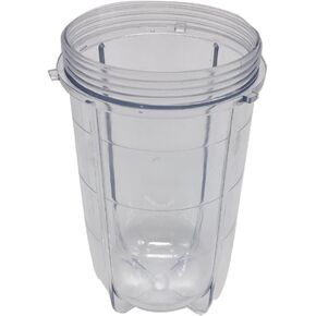 JOYSTAR 1 pcs 16oz Replacement Tall Jar Cup Fits Original Magic Bullet Blender Juicer,cups Compatiable with Model MB1001/MB 1001B/MBR-1701 /MBR-1702 /MBR-1101 /MB-BX1770-02/MBR-0301 (1, 16oz Tall cup)