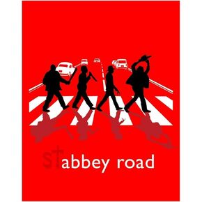 Beatles Parody with Jason, Freddy Kruger, Texas Chain Saw - 11x14 Unframed Wall Art Print- Gift for Music Lovers or Horror Films- Great in a Dorm, Locker, Bedroom or Game Room. Poster Decor Under $20