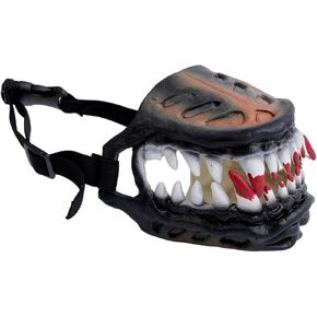 (1PCS) Scary Werewolf Dog Muzzle with Large Teeth - Colorful Zombie Mask, Bane Hilarious Costume for Halloween | This Might Be The Funny & Coolest Your Dog Will Ever Wear!