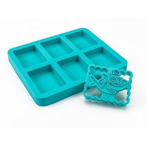Mobi Silicone Ice Cream Sandwich Maker, T-Rex