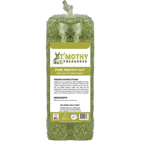 Pure Timothy Enrichment Hay for Rabbits and Small Animals