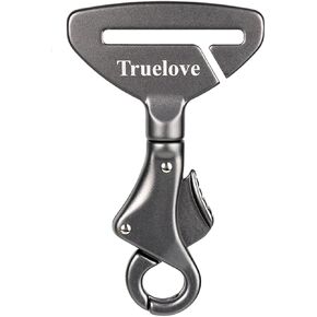 Truelove Vehicle Seat Belt Safety Buckle Lock, Dog Seat Belt Clip Universal Dog Car Restraint - Dog Seatbelt Lock - Portable Vehicle Seatbelt Harness for Pet Car Travel
