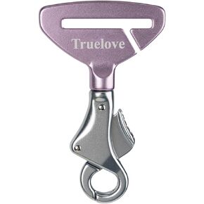 Truelove Vehicle Seat Belt Safety Buckle Lock, Dog Seat Belt Clip Universal Dog Car Restraint - Dog Seatbelt Lock - Portable Vehicle Seatbelt Harness for Pet Car Travel