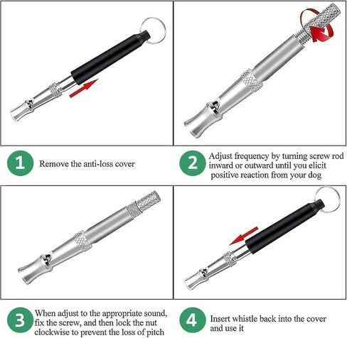 صافرة الكلب، صفارة كلب احترافية بالموجات فوق الصوتية لوقف نباح كلب الجيران، وتدريبات الاستدعاء، صافرة كلب صامتة بالموجات فوق الصوتية لوقف نباح أجهزة التحكم في التدريب للكلاب، أسود in Kuwait
