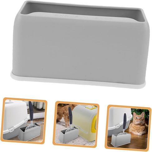 Scoop Stand Litter Shovel Holders Litter Scooper Containers Scooper Stand Scoop Holder Litter Scooper Holder Litter Shovel Stands Scoop Storage Holders Spoon Plastic Metal in Saudi Arabia