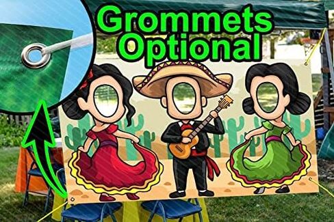 Mariachi Band and Dancers, 42 x 72 Inch Hole in Face Cutout, Mexican Themed, Photo Props, Party Supplies Decorations in Saudi Arabia