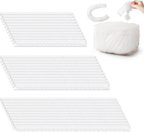 60 Pcs Disposable Clear Kitchen Appliance Covers, Thickened Disposable Dust Covers Elastic Small Appliance Covers for Toaster Oven, Pressure Cooker, Blender, Air Fryer, etc(3 Sizes) in Kuwait