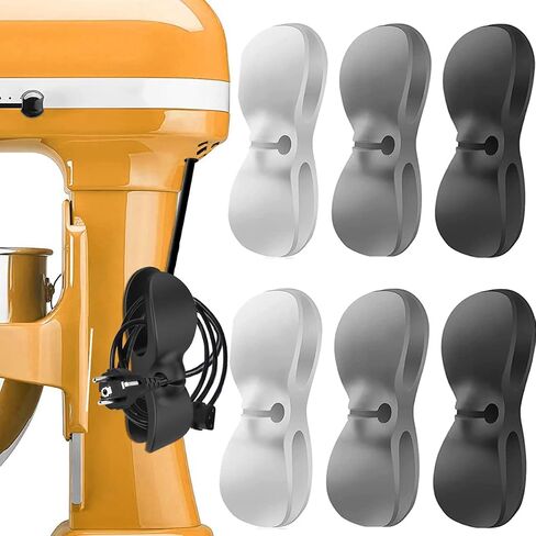 Cord Organizer for Kitchen Appliances Cord Organizer Winder Wrapper Holder 6Pcs in Saudi Arabia