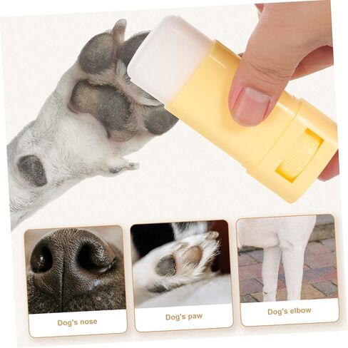 iplusmile 2pcs Pet Foot Cream Mushers Secret Paw Wax Pet Foot Balm Portable Dog Paw Cream Dog Paw Protector Balm for Pets Pet Cat Supply Feet Lotion Pet Paw Care Balm The Dog Beeswax Cat Mat in Saudi Arabia