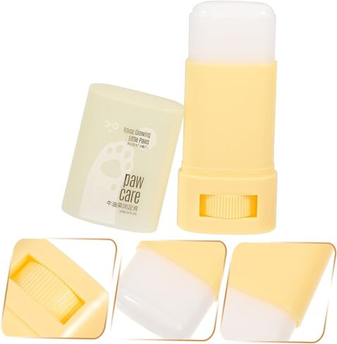 iplusmile 2pcs Pet Foot Cream Mushers Secret Paw Wax Pet Foot Balm Portable Dog Paw Cream Dog Paw Protector Balm for Pets Pet Cat Supply Feet Lotion Pet Paw Care Balm The Dog Beeswax Cat Mat in Saudi Arabia