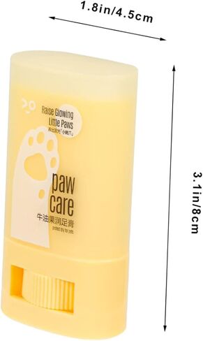 iplusmile 2pcs Pet Foot Cream Mushers Secret Paw Wax Pet Foot Balm Portable Dog Paw Cream Dog Paw Protector Balm for Pets Pet Cat Supply Feet Lotion Pet Paw Care Balm The Dog Beeswax Cat Mat in Saudi Arabia