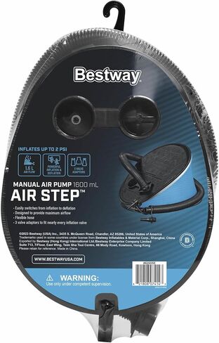 Bestway Air Step 1600 ML Manual Foot Air Pump in Saudi Arabia