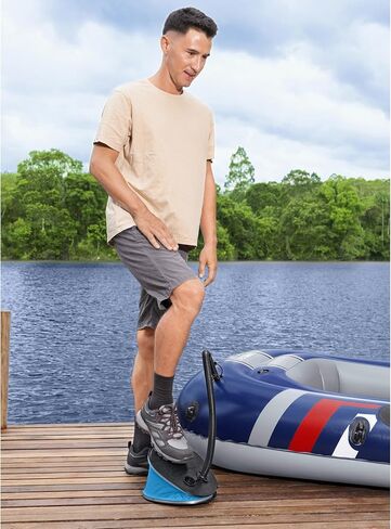 Bestway Air Step 1600 ML Manual Foot Air Pump in Saudi Arabia