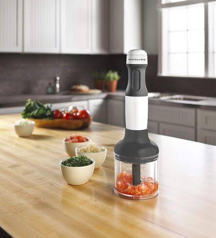 KitchenAid KHB2351WH Pro Line Hand Blender, 2 Speed, White in Saudi Arabia