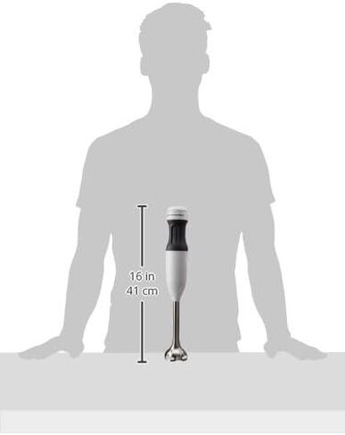 KitchenAid KHB2351WH Pro Line Hand Blender, 2 Speed, White in Saudi Arabia