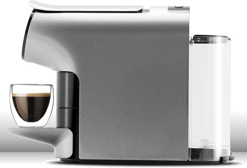 ENZO Espresso Machine Compatible with Nespresso Originaline Capsules | 19 Bars of Pressure | Ultra Low Noise Italian Pump | Removable Drip Tray for Large Cups | Brew Espresso Pods for Cappuccinos, Cafe Lattes, Machiattos & More. in Saudi Arabia