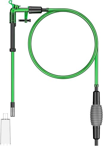 Pawfly Aquarium Water Changer Kit, Fish Tank Siphon Vacuum Cleaner with 6 Feet Long Hose and Extendable Tubing Manual Aquarium Gravel Cleaner Tools for Water Changing Sand Washing and Maintenance in Kuwait