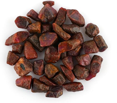 Natural Raw Ruby Rough Gemstone, Healing Chakra Stones, Wholesale Bulk, Birthstone, Energy DIY Craft Stone, Raw Crystals, Loose Gemstone Wire Wrapping, Jewelry Making Supply 100 Carat Lot (Ruby) in Saudi Arabia