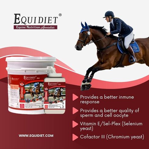 MIOTONIC Supplement for Horse - Vitamin E for Horses - Horse Feed - Vitamins and Minerals Supplements - Pellets for Horses - Weight Builder for Horses - Neutraceuticals (3, Kilograms) in Saudi Arabia