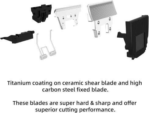 ماكينة قص شعر الكلاب الأليفة من شيرنباو، شفرات قابلة للفصل، شفرات 4 في 1، شفرات بديلة PGC-670 (670-30#) in Kuwait