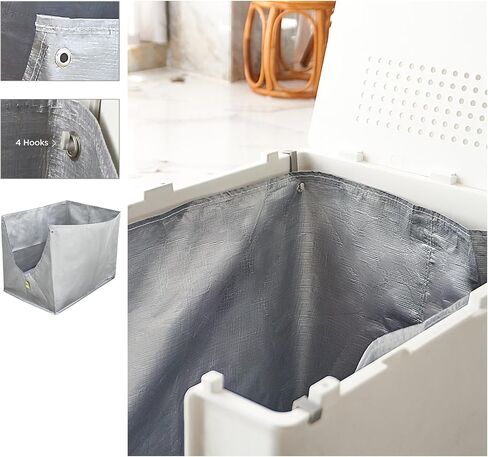 Reusable Flip F Liners, Compatible with Modkat Flip Litter Box, 2 Pack of Durable Flip Liners Type F in Saudi Arabia