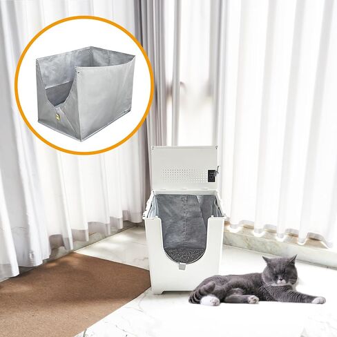 Reusable Flip F Liners, Compatible with Modkat Flip Litter Box, 2 Pack of Durable Flip Liners Type F in Saudi Arabia