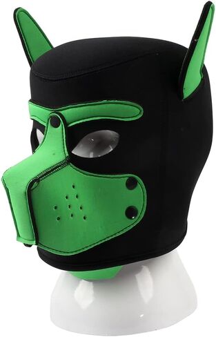 Neoprene Puppy Face Muzzle Dog Hood Mask Play Hoods in Saudi Arabia