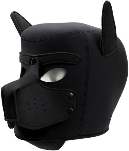 Neoprene Puppy Face Muzzle Dog Hood Mask Play Hoods in Saudi Arabia