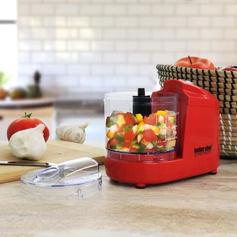 Better Chef 1.5-Cup Mini Food Processor | Stainless-Steel Blade | Pulse Switch (Black) in Saudi Arabia