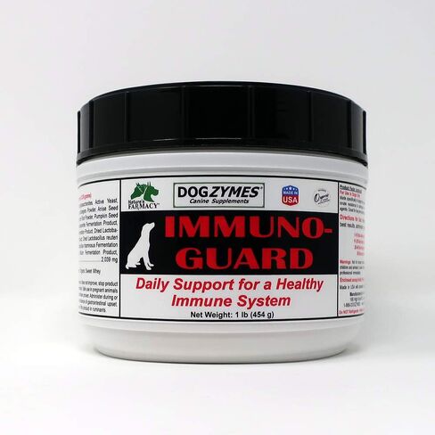 Dogzymes Immuno Guard لدعم مناعة الجسم مع البروبيوتيك والإنزيمات الحية المفيدة (8 أونصة) in Kuwait
