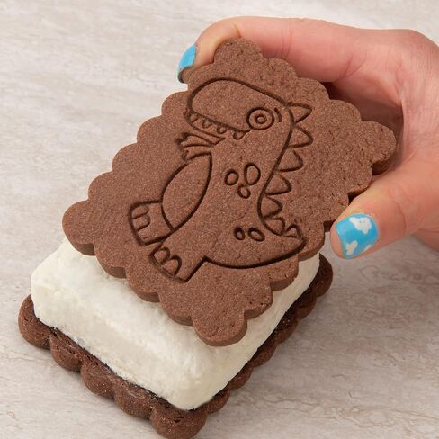 Mobi Silicone Ice Cream Sandwich Maker, T-Rex in Saudi Arabia