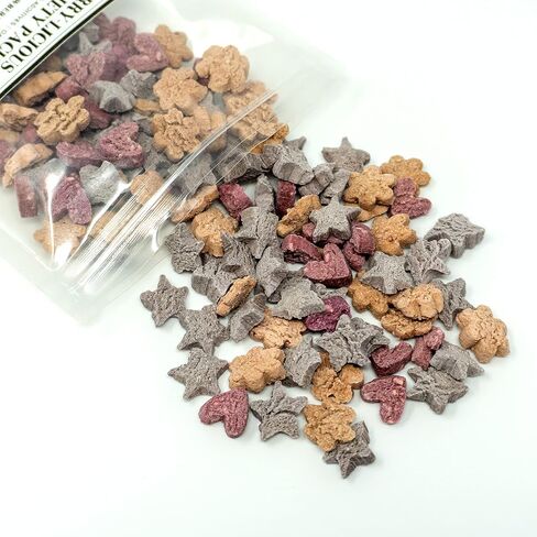 100% Organic & All Natural Treat for Rabbit Hamster Guinea Pig Chinchilla Pet Rat Mice Gerbil, Healthy Small Animal Enrichment Bonding Training, Berrylicious Variety Pack 50g in Saudi Arabia