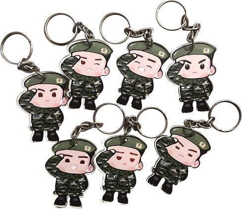 حزمة من 7 سلاسل مفاتيح BTS SM BTSARMY in Saudi Arabia