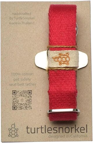 TurtleSnorkel - Pet Safety Seat Belt Tether - Red Tide in Saudi Arabia