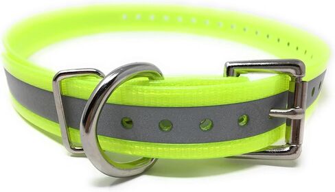Replacement Strap for Dogtra Collars - 3/4" Wide Ultra-Durable Dog E-Collar Replacement for Training, Bark, Shock, Electric, and GPS Collars - 28" Adjustable Length Solid Black in Saudi Arabia